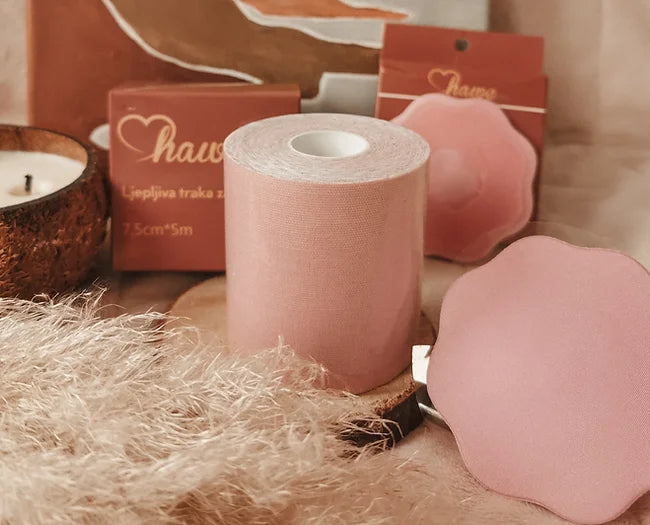 BABY PINK traka za grudi + zaštite