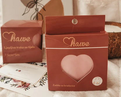 BABY PINK traka za grudi + zaštite